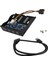 Usb3.0 Disket Ön Panel 3.5 Inç Disket Yuvası Için 4 Bağlantı Noktalı Ön Panel 19 Pin - 4 Bağlantı Noktası Usb3.0 Hub Genişletme I (Yurt Dışından) 4