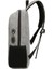 Adam Dizüstü Sırt Çantası USB Şarj Bilgisayar Sırt Çantaları Rahat Tarzı Büyük Sırt Çantası Iş Seyahat Çantası Mochilas Hombre Sırt Çantası Gri (Yurt Dışından) 5