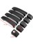 9 Pcs Mat Siyah Araba Kapı Kolu Kapak Trim Etiket Aralığı L322 2002-2012 ile Uyumlu (Yurt Dışından) 2