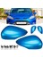 1 Çift Kanat Kapı Dikiz Aynası Kapağı Yan Ayna Kapağı Fiesta Mk7 2008-2017 ile Uyumlu Mavi (Yurt Dışından) 2