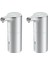 2x Sabunluk Otomatik - Fotoselli USB Şarj Edilebilir Elektrikli Köpük Sabunluk Ayarlanabilir Su Geçirmez 450ML Gümüş (Yurt Dışından) 1