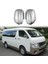 Araba Krom Dikiz Dikiz Yan Cam Ayna Kapağı Trim Çerçeve Yan Ayna Kapakları Hiace Banliyö 2006-2016 ile Uyumlu (Yurt Dışından) 2