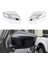 Dikiz Yan Ayna Kapağı Trim Amblemler Navara 2019-2022 ile Uyumlu Araba Kapı Kanat Ayna Kapakları Dikiz Aynası (Yurt Dışından) 2
