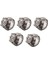 5x Vintage Sevimli Kafatası Korsan Metal Cep Parmak Yüzük Saat (Yurt Dışından) 1