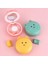 Taşınabilir El Mini Cep Fanı USB Şarj Edilebilir LED Işık ile Makyaj Aynası Kozmetik Masa Üstü Banyo Için Seyahat Sarı (Yurt Dışından) 5
