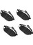 4x Ergonomik Ayak Dayanağı, Seyahat Ayak Dayama Uçak Bacak Dayanağı Uçuş Ayak Hamak Carry-On Masa Altında Aksesuarları (Yurt Dışından) 1