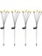Güneş Enerjili Bahçe Işıkları - 4 Paket 12 LED Güneş Enerjili Ateşböceği Işıkları, Rüzgarla Sallanma, Suya Dayanıklı Güneş Enerjisi (Yurt Dışından) 1