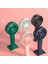 4 In 1 Mini Taşınabilir Fan Sisleme Soğutma El Tutma Masaüstü Telefon Tutucu Çok Fonksiyonlu Seyahat Soğutucu D (Yurt Dışından) 5
