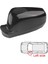 Sol Yan Dikiz Aynası Kapağı Plastik Parlak Siyah -Golf Mk4 1999-2005 ile Uyumlu 3B0857538B (Yurt Dışından) 3