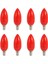 8x LED Mum Işığı Mum Ampuller Kırmızı Fal Lambası Tanrı Işıkları Enerji Tasarruflu Mum Işıkları, E14 (Yurt Dışından) 1