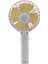 Taşınabilir Katlanır USB Fan LED Işık ile 3 Hız Ayarlanabilir Soğutucu Mini Kullanışlı Küçük Masa Masaüstü Soğutma Beyaz (Yurt Dışından) 5