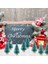 68 Adet Mini Noel Ağacı Kar Don Küçük Çam Ağacı Dıy Zanaat Masaüstü Dekorasyon Noel Süsleri Ağaç Süslemeleri (Yurt Dışından) 4