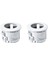 Araba Tampon Park Yardımı Sensörü Tutucu Tutucu Braketi 89348-33010 4runner ES350 HS250H ile Uyumlu, 2 Adet Beyaz (Yurt Dışından) 1