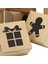 Хранение Продукции,60 Kraft Karton Ekmek Kurabiye Kutuları Set 4X4X2.5INCH Noel Cupcakes, Kurabiyeler, Brownies, Donutlar Için Otomatik Açılır Pencere (Yurt Dışından) 5