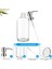 Pompalı Cam Sabunluk - Mutfak Için Bulaşık Sabunu Dispenseri, Banyo Cam Sabunluk 4'lü Paket (Yurt Dışından) 2