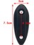 ZX25R 2021-2023 ile Uyumlu ZX6R 2009-2015 Motosiklet Blok Kapalı Plaka Dikiz Aynası Delik Kapağı Şasi Kodu Kapak Tabanı (Yurt Dışından) 2