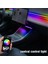 Y Araç Içi Rgb Neon Işık LED Şerit Merkezi Konsol Kontrol Paneli Kablosuz Şarj Ortam Lambası (B) ile Uyumlu (Yurt Dışından) 5