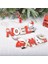 Ahşap Ön Kapı Noel Asılı Burcu Noel Hoş Geldin Yazısı Noel Asılı Plaket Kolye Noel Kapı Asılı Ahşap (Yurt Dışından) 2