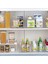 Yeni Şeffaf Plastik Buzdolabı Yiyecek Içecek Organizatör Kovaları Meyve Saklama Kutusu Saplı, Mutfak Kiler Için-L 14.5X12.5IN (Yurt Dışından) 5