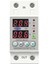 Многоцелевые Наборы,5x Din Raylı Çift Ekran Ayarlanabilir Aşırı Gerilim Akım ve Düşük Gerilim Koruyucu Cihaz Rölesi 40A 220V 230V (Yurt Dışından) 2