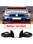 Sol Yan Kapı Dikiz Aynası Grubu Lh 6 Hatlı, Golf Mk6 2009-2012 ile Uyumlu, Elektrikli Ayarlı / Isıtmalı Siyah (Yurt Dışından) 4