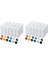 250 Şerit Boş Boya Şeritleri Boya Bardak Tencere Temizle Depolama Boya Kapları Mini Boyama Fincan Pot 3 Ml/0.1 Oz (Yurt Dışından) 2