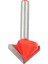 4x Cnc Gravür V Oluk Bit 3D Uçları Yönlendirici Oyma Kesici Aracı 90 Derece 6mm x 22MM (Yurt Dışından) 3