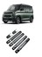 1 Takım 4 Kapı Kolu Karbon Kapak Trim ile Uyumlu Delica Mini 2023 2024 Dış Dış Kapı Kolu Koruma Kapakları (Yurt Dışından) 5