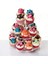 3 Katmanlı Akrilik Cupcake Standı, Doğum Günü, Bebek Partisi, Çay Partisi ve Düğün Dekoru Için Yuvarlak Kek Teşhir Standı (Yurt Dışından) 4