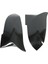 Araba Bullhorn Ayna Kapağı ile Uyumlu 1 2 3 4 X1 I3 Serisi F30 F20 E84 Karbon Fiber Desen Dış Ayna Kapağı (Yurt Dışından) 3