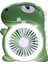 Asılı Boyun Fanı, Küçük USB Masası El Taşınabilir Kişisel Soğutma Hava Fanı Gece Lambası Ofis Ev Seyahat Için Yeşil (Yurt Dışından) 5