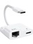 USB C - Ethernet Adaptörü, Pd 60W Şarj Cihazı ile USB Tip C - RJ45 Gigabit Ethernet Lan Adaptörü, /pro ile Uyumlu (Yurt Dışından) 1
