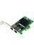 I350AM2 Çip Pcı-E X1 RJ45 Masaüstü Çift Bağlantı Noktalı Gigabit Ethernet Lan 10/100/1000 Mbps Ağ Arayüz Kartı I350-T2 ile Uyumlu (Yurt Dışından) 1