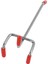 50 Adet 100MM Delikli Pano Kancaları Çıta Duvar Perakende Teşhir Mağaza Peg Asmak Ev Askısına Uyar Krom Metal 1-1.5kg Yükleme (Yurt Dışından) 3