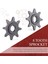 4x Elektrikli Scooter 8 Diş Dişlisi 410 Zincir Motor 1/2 Inç X1/8 Inç Motor Zincir Pinyonu 8 T Dişli MY1020 Motor (Yurt Dışından) 5