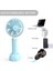 Elde Taşınabilir USB Fan, Taşınabilir Mini Fan Şarj Edilebilir Pil, Ofis/dış Mekan/spor/ev/seyahat/kamp Için Masa - Mavi (Yurt Dışından) 1