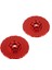 2 Adet Metal Arka Tekerlek Fren Diski Hex Adaptörü X-Xmaxx 1/5 6s 8s Rc Araba Yükseltme Parçaları, Kırmızı (Yurt Dışından) 3