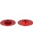 2 Adet Metal Arka Tekerlek Fren Diski Hex Adaptörü X-Xmaxx 1/5 6s 8s Rc Araba Yükseltme Parçaları, Kırmızı (Yurt Dışından) 5