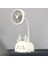 Ev Ofis Yatak Odası Atölye Yatakhanesi Için USB Fan Ayar Masası Masası (Beyaz) (Yurt Dışından) 1