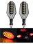 1pair 30LEDS 12V Motosiklet Dönüş Sinyali Su Geçirmez Yanıp Sönen Ön Arka Göstergeler (Kırmızı) (Yurt Dışından) 2