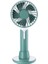 USB El Tipi Fan Masası Soğutma 1200MAH Şarj Edilebilir Pil ile 3 Hız Ayarı (Yurt Dışından) 2