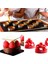 Торт В Форме,10 Paslanmaz Çelik Delikli Tart Yüzük, 5 cm Delikli Kek Mousse Yüzük, Pişirme Tatlı Yüzük Için Dıy Yuvarlak Tart Yüzükler (Yurt Dışından) 2