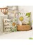 Bahar Yastık Kapakları 18X18 4 Set Çiftlik Evi Atmak Yastık Bahar Süslemeleri Çiçekler Yastık Kılıfı Ev Dekor Için (Yurt Dışından) 2