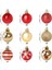 Декоративные ПОДАРКИ,200 Adet Noel Ağacı Süsleri Topları Biblo Noel Partisi Asılı Top Süsler Noel Ev Için Yeni Yıl Hediyesi (Yurt Dışından) 2