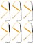 6x NR-81533B K Tipi Sensör Dik Açı Yüzey Sıcaklığı Probu Yüksek Sıcaklık Termokupl -50 Ila 500 ℃ (Yurt Dışından) 1