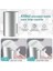 Sabunluk Otomatik - Fotoselli USB Şarj Edilebilir Elektrikli Köpük Sabunluk Ayarlanabilir Su Geçirmez 450 ml Gümüş (Yurt Dışından) 3