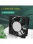 Ac 220-240V 0.14A 120MMX120MM Metal Bilgisayar Cpu Fanı Siyah (Yurt Dışından) 5