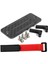 2x Karbon Fiber Pil Tepsisi Esc Alıcı Montajı Eksenel SCX10 Capra 1/10 Rc Araba Şasi Alt Ağırlık Merkezi Rayları (Yurt Dışından) 2