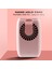 El Tipi USB Fan Soğutucu Taşınabilir Mini 2000MAH Şarj Edilebilir Kullanışlı Küçük Soğutma Pembe (Yurt Dışından) 3