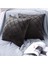 Kadife Atmak Yastık Kapakları 18X18 Inç, 2 Set Dekoratif Yastık Kılıfı Kanepe Kanepe Yatak Odası Araba-Siyah (Yurt Dışından) 3